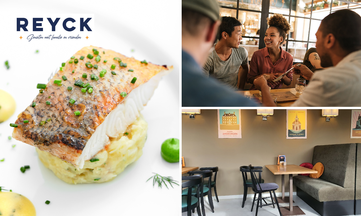 3-gangendiner à la carte bij Grand Café Reyck