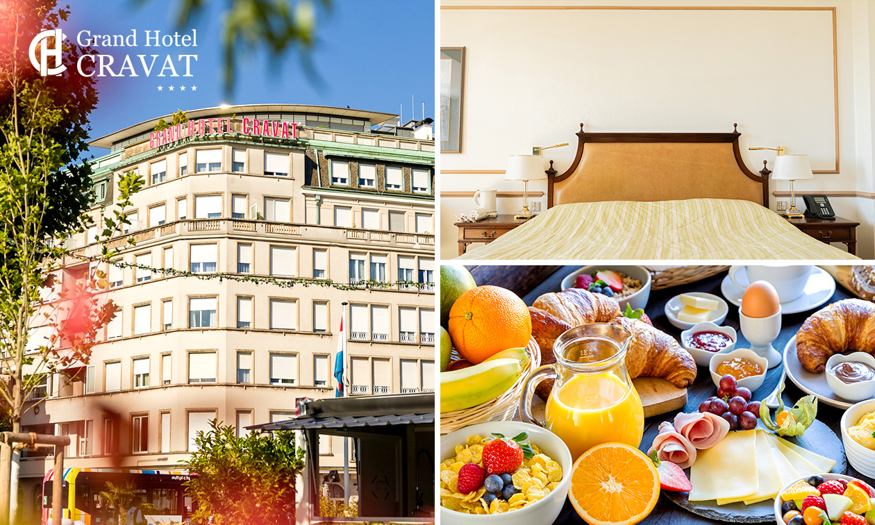 Übernachtung(en) für 2 + Frühstück + Glas Sekt im Herzen von Luxemburg-Stadt