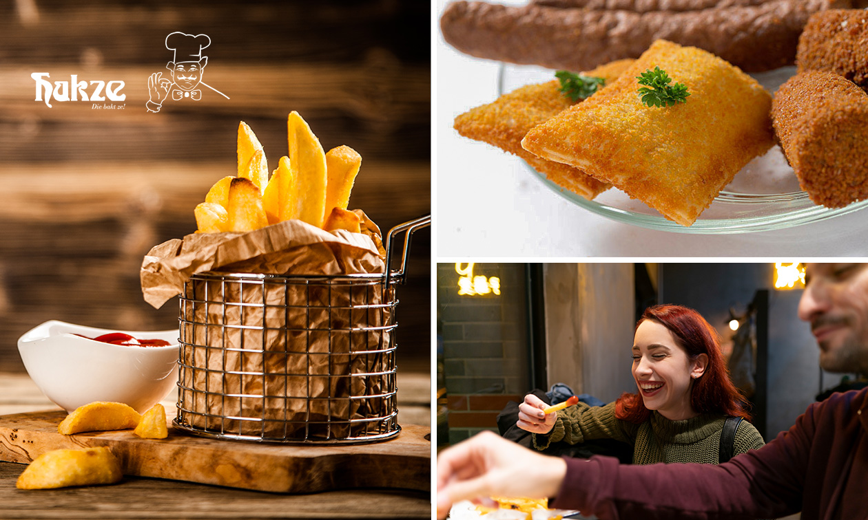 Patat voor 4 personen + mayo en snacks voor afhaal