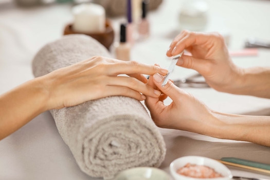 Manicure eller pedicure