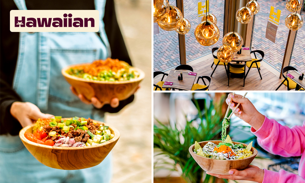 2 pokébowls naar keuze bij Hawaiian Poké Bowl Bijlmerplein