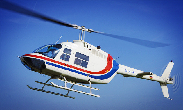 Hubschrauber-Dreiländerflug