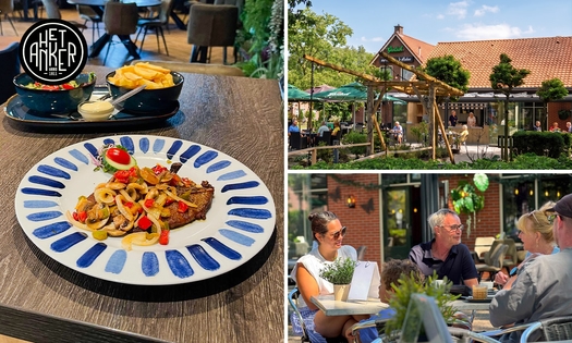3-gangendiner à la carte + broodplankje