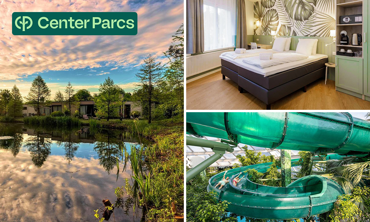 1, 2, 3 oder 4 Übernachtungen für 2 + Frühstück bei Center Parcs