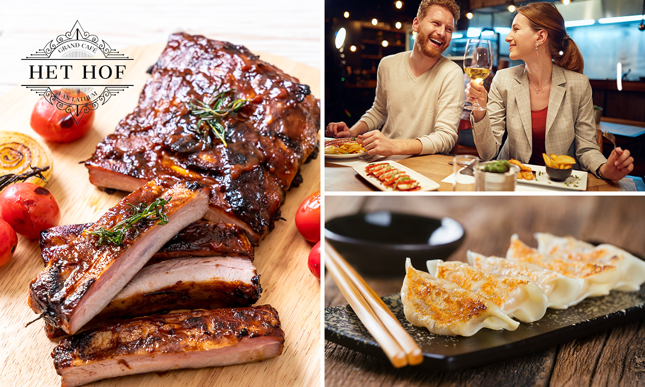 3-gangen keuzediner bij Het Hof van Lathum