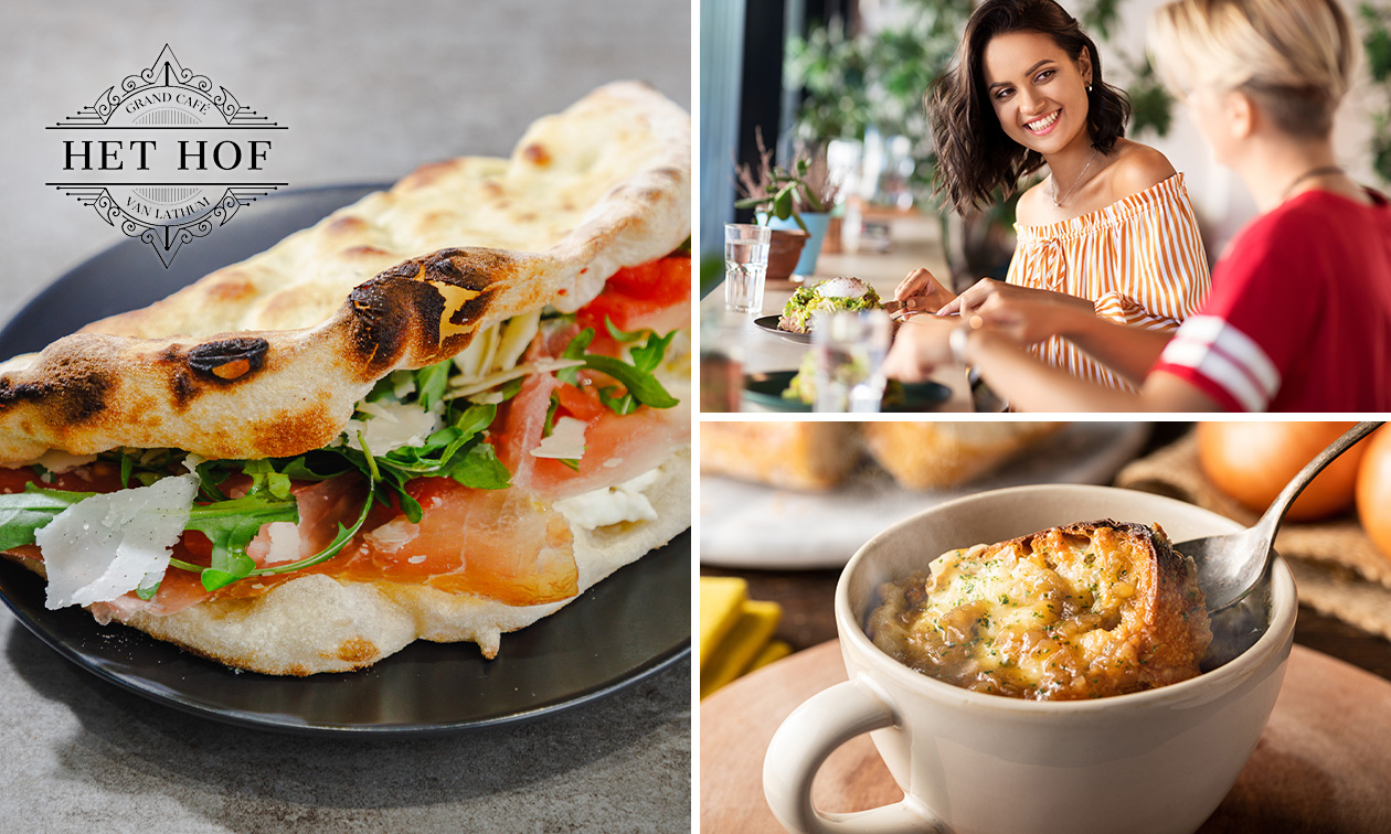 2-gangen keuzelunch bij Het Hof van Lathum