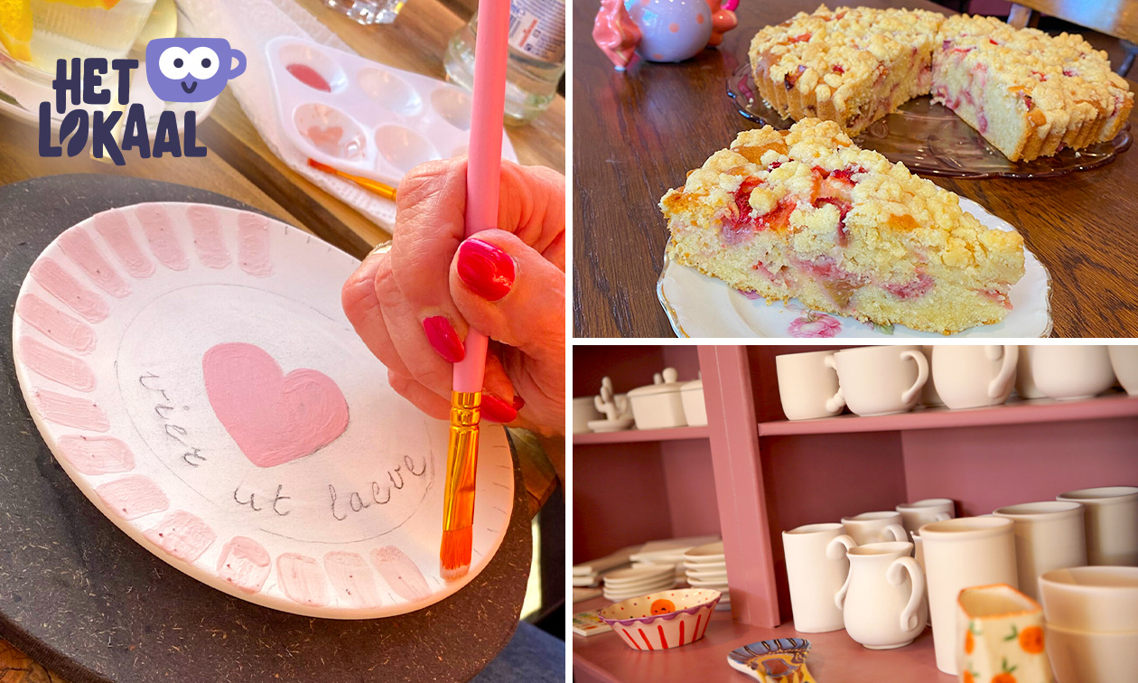 Workshop Keramik bemalen + Kaffee/Tee (2 Std.) oder Kuchen mit Getränk nach Wahl