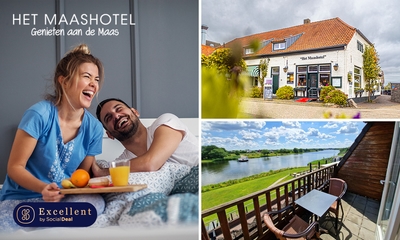 Übernachtung für 2 bis 4 + opt. Frühstück + opt. 3-Gänge-Menü an der Maas