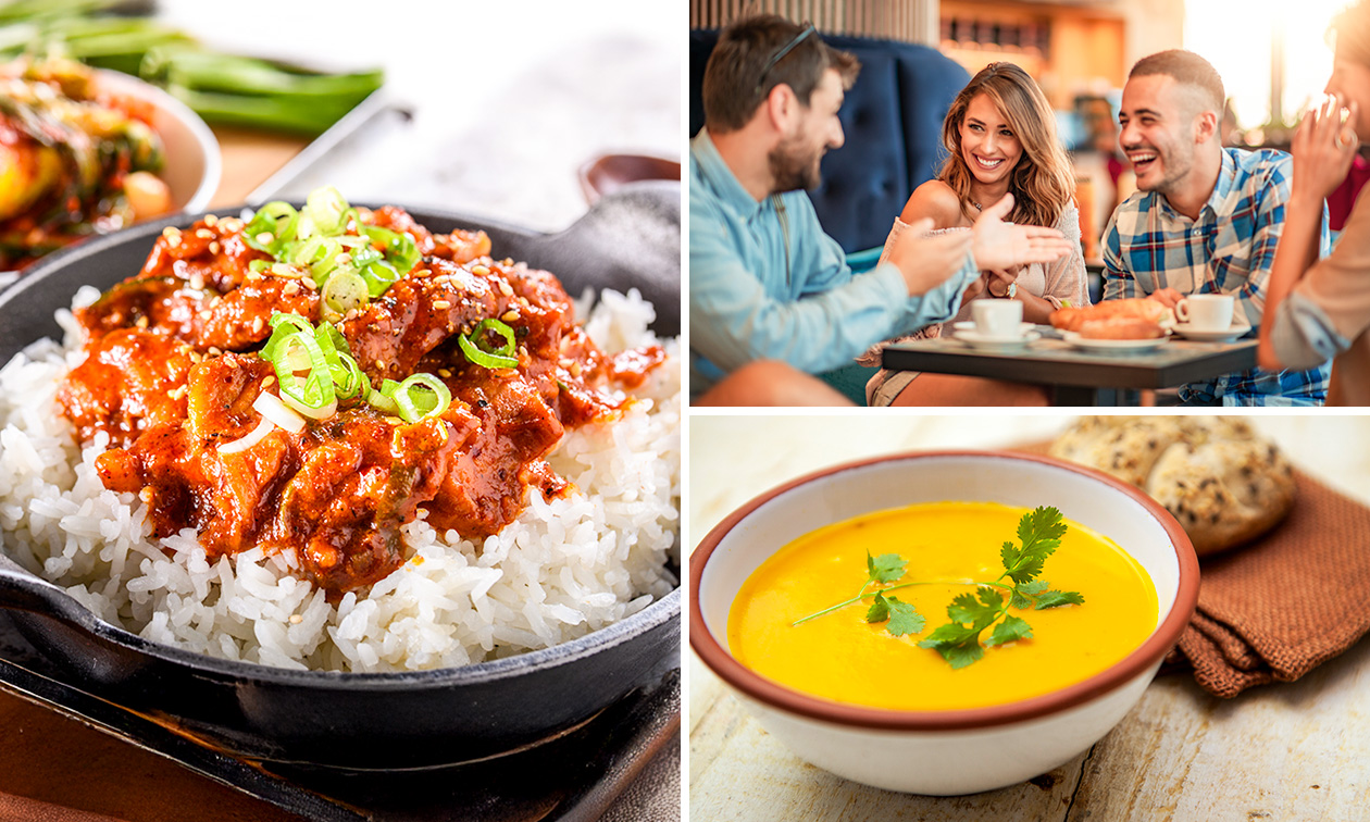 Rijsttafel + voorgerecht + warme drank naar keuze in natuurgebied Zeevang