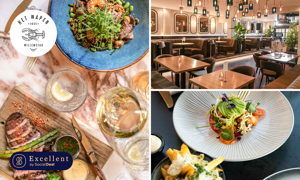 3- of 4-gangendiner van de chef bij Het Wapen van Willemstad