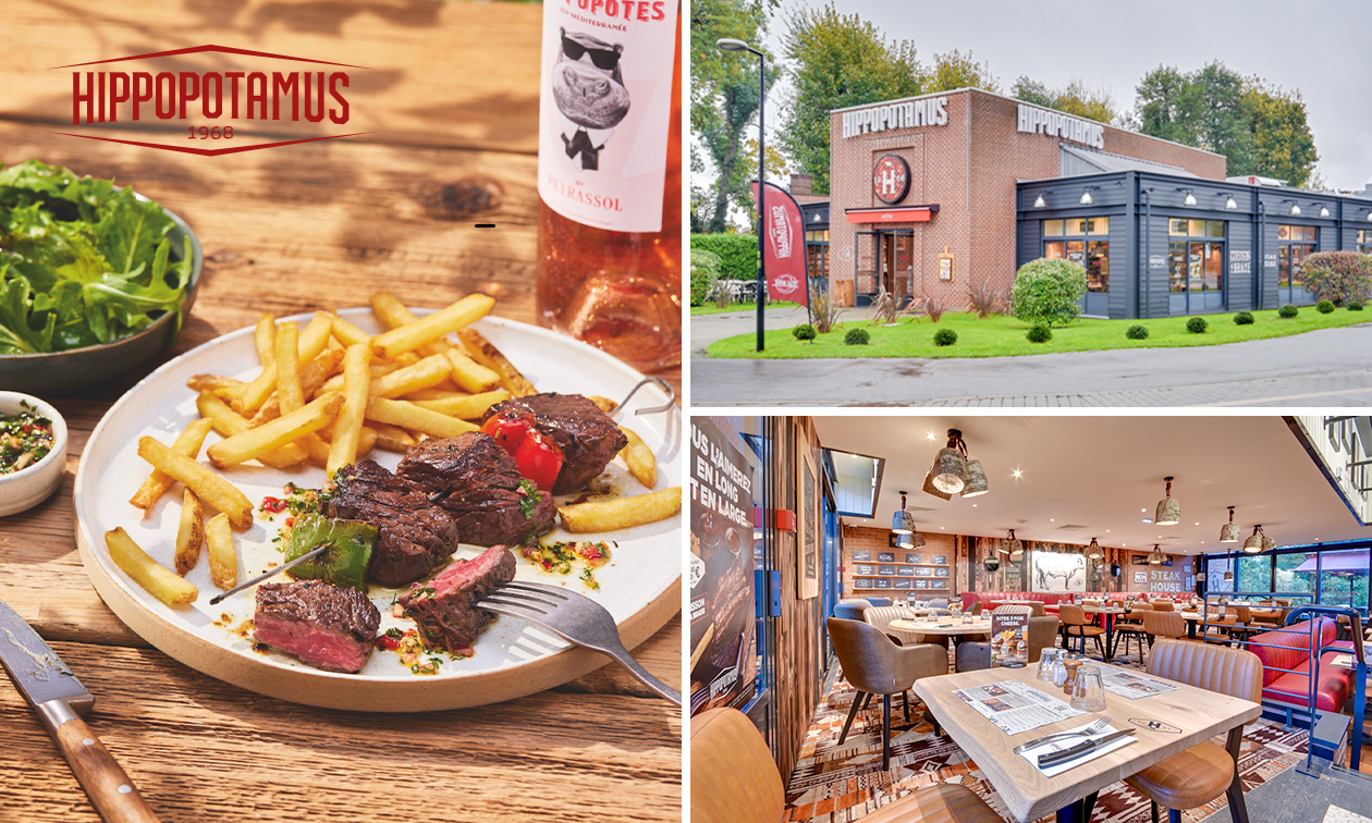 Menu en 2 ou 3 services à la carte près de Lille