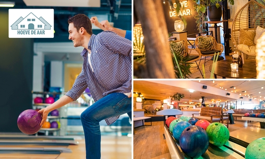 2 Stunden Bowling (bis zu 6 Personen) bei Hoeve de Aar