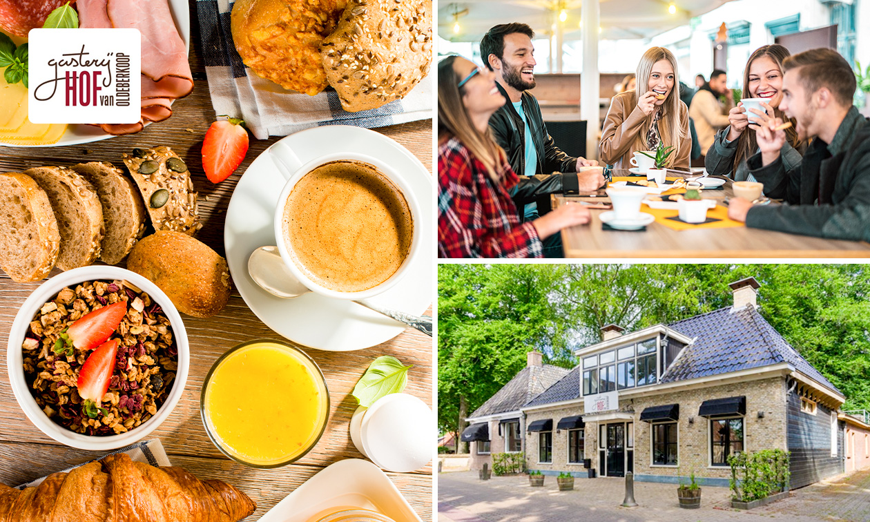 All-You-Can-Eat brunch (2,5 uur) bij Hof van Oldeberkoop