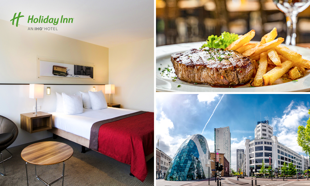 Übernachtung(en) für 2 + Frühstück + opt. Dinner im Holiday Inn Eindhoven