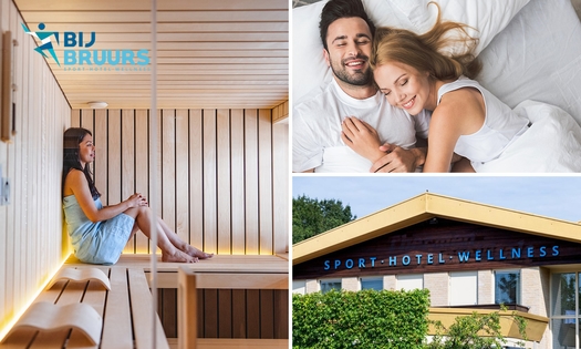 Overnachting voor 2 + ontbijt + wellness-arrangement + welkomstdrankje