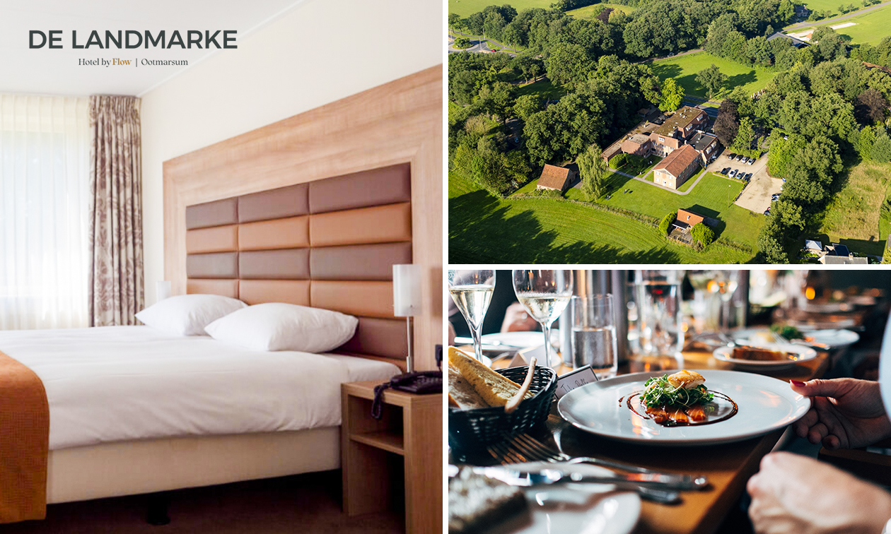 Luxus-Übernachtung für 2 + Frühstück + 3-Gänge-Menü + mehr in Agelo