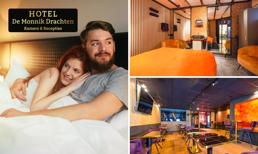 Übernachtung für 2 + Willkommensgetränk + Late Check-out in Drachten