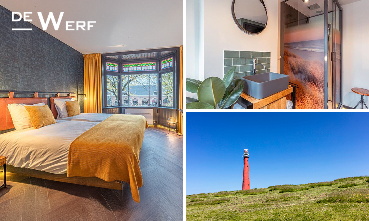 Übernachtung(en) für 2 + Frühstück + Late Check-out + opt. Flasche Sekt in Den Helder