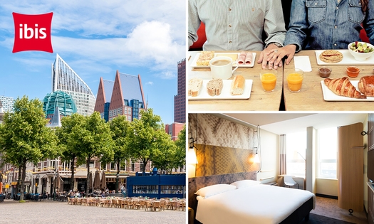 Übernachtung für 2 + Bitterballen und Frühstück in Den Haag