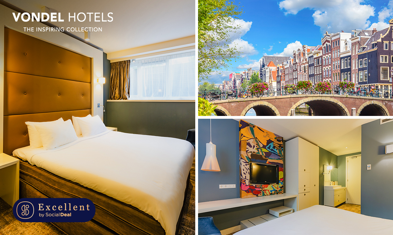 Übernachtung für 2 + Frühstück in Amsterdam