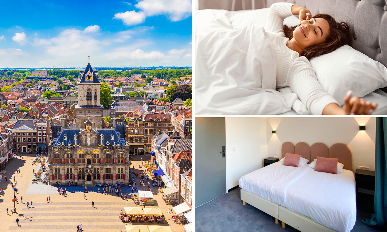 Übernachtung für 2 im Herzen von Delft + Frühstück