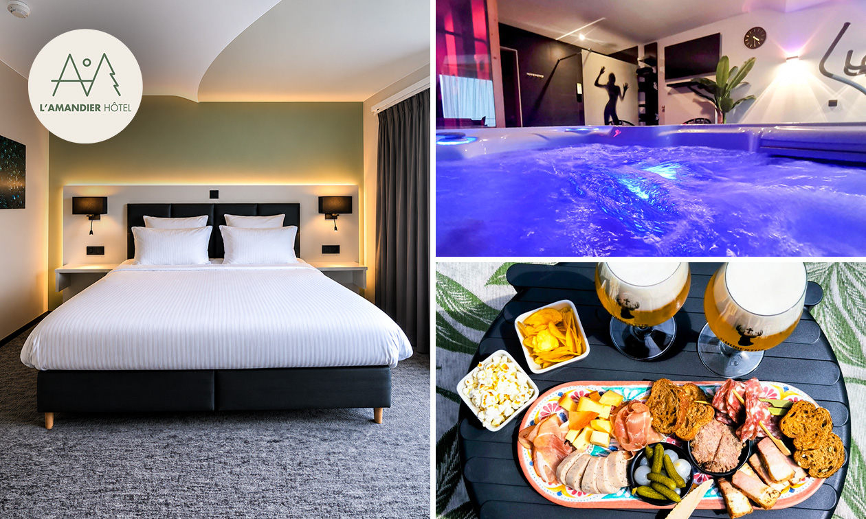 1, 2 oder 3 Übernachtung(en) für 2 + Frühstück + Wellness + mehr im Hôtel L'Amandier
