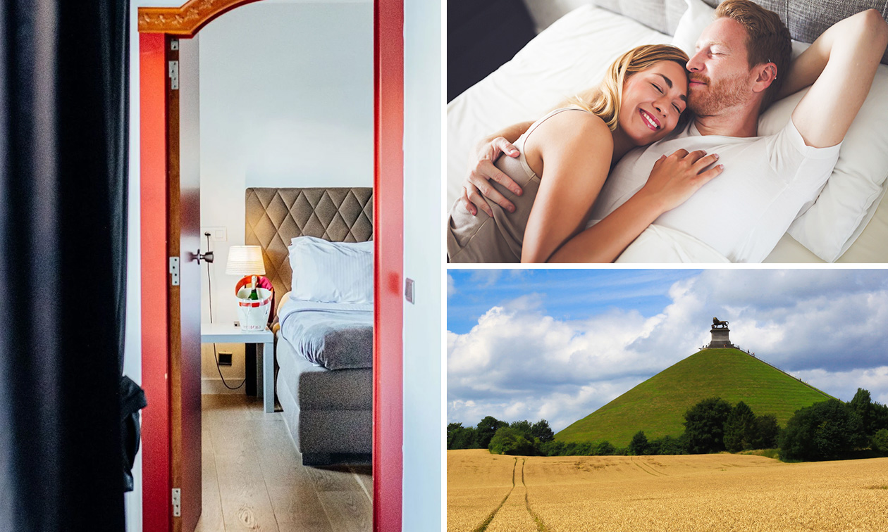 Übernachtung(en) für 2 + Frühstück + Late Check-out + opt. 3-Gänge-Menü in Waterloo