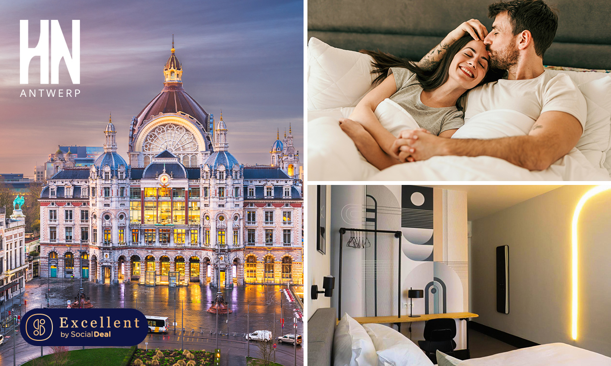 Übernachtung für 2 mitten in Antwerpen