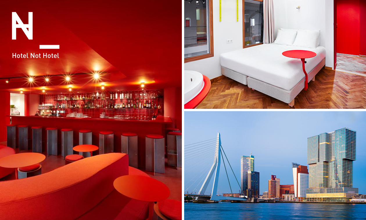 VIP-Übernachtung für 2 + Frühstück im Herzen Rotterdams