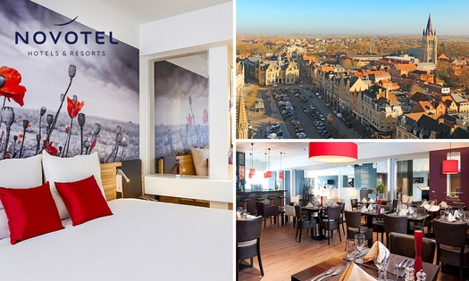 Nuit(s) de luxe pour 2 + petit-déjeuner au cœur d'Ypres