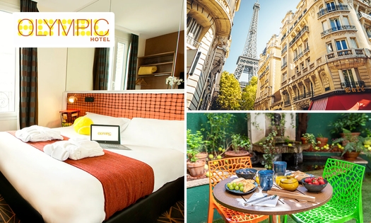 Übernachtung für 2 + Frühstück + Late Check-out in Paris