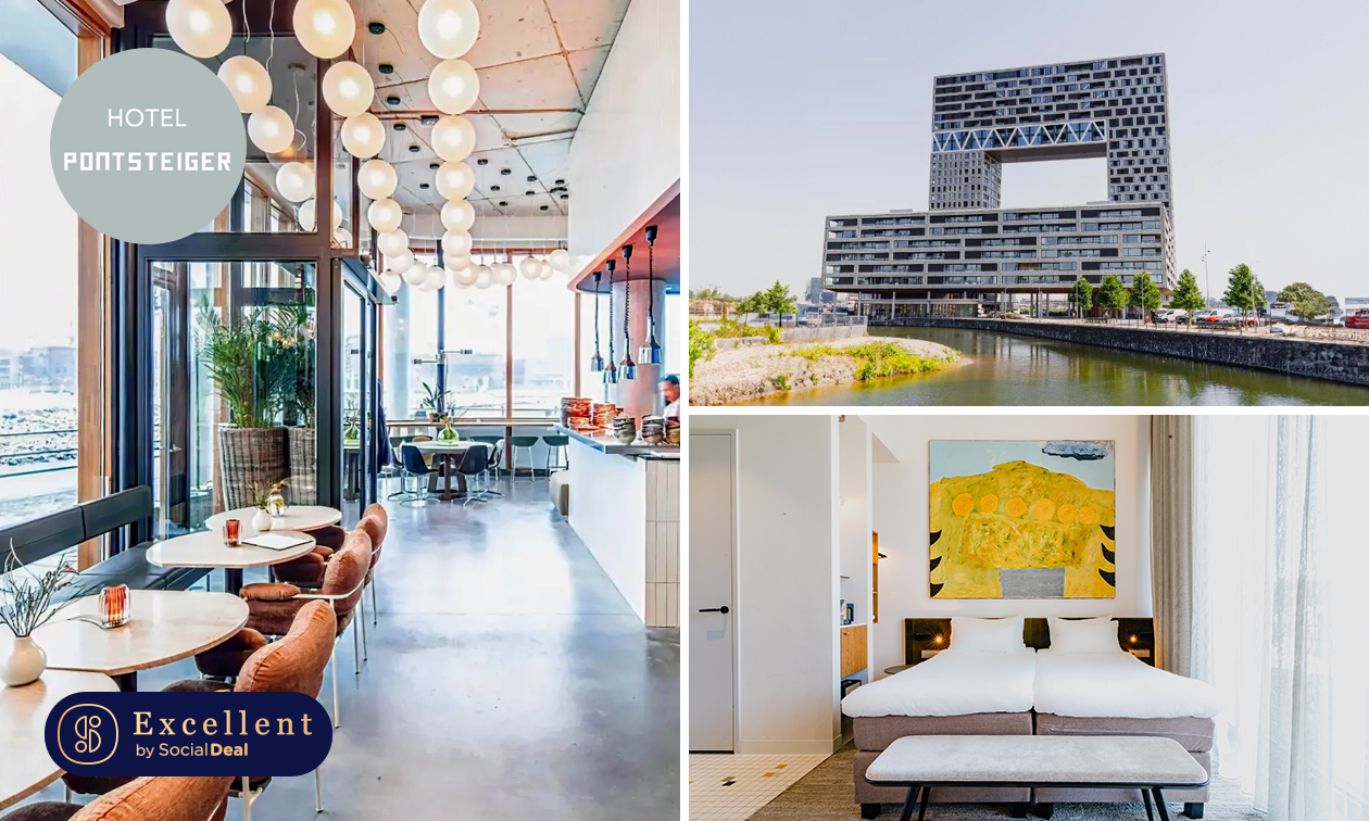 Luxus-Übernachtung für 2 + Getränk in Amsterdam