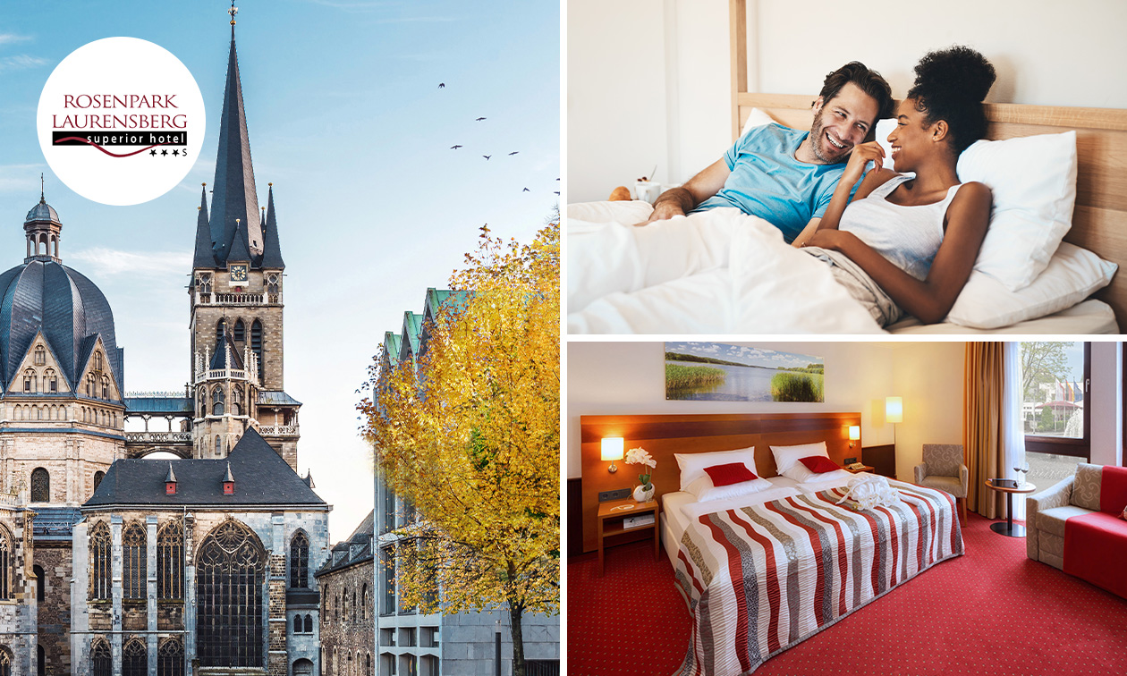 Übernachtung für 2 + opt. Frühstück im A&S City Hotel Am Rosenpark in Aachen