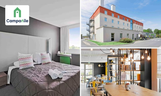 Overnachting voor 2 + 1 uur toegang tot de spa + vroege check-in in Île-de-France