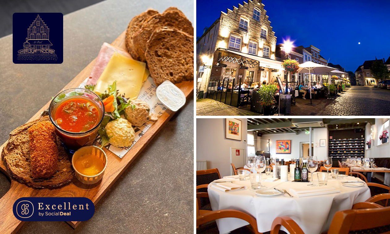 2-gangen keuzelunch bij Hotel-Restaurant In den Verdwaalde Koogel