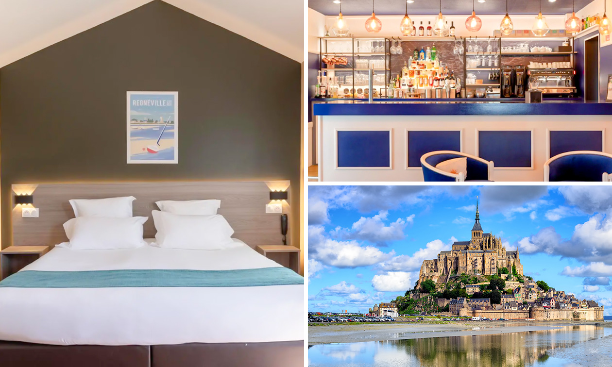 Übernachtung(en) für 2 + Frühstück + opt. Dinner und mehr nahe von Mont Saint-Michel