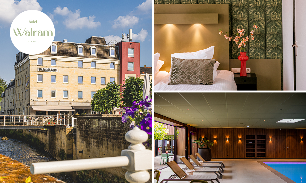 Übernachtung für 2 + Frühstück + Mini-Snacks im Herzen von Valkenburg