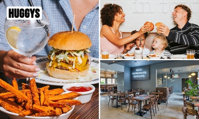 2- oder 3-Gänge-Burger-Menü im HUGGYS in Soumagne