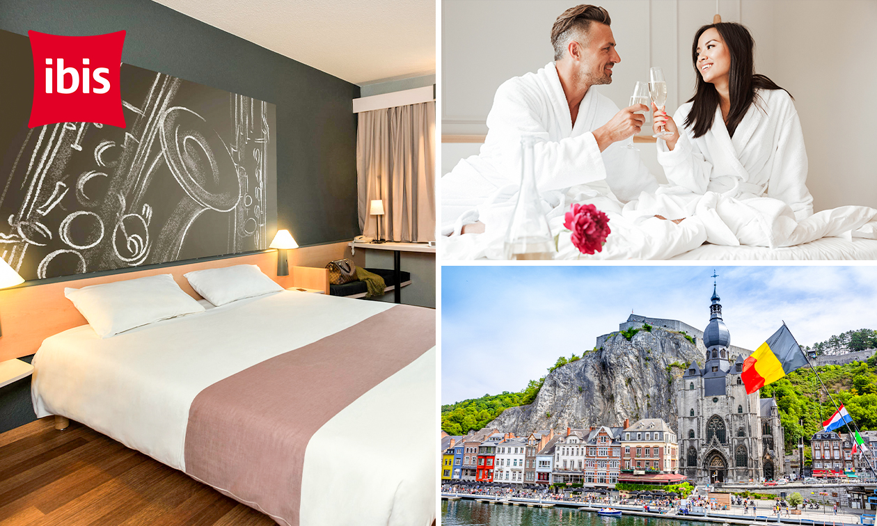 Übernachtung für 2 + Frühstück + opt. Eintritt zur Zitadelle und mehr in Dinant