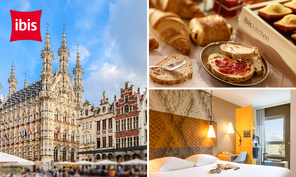 Übernachtung für 2 + Frühstück im Herzen von Leuven