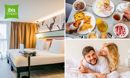 Übernachtung für 2 + Frühstück + Late Check-out am Stadtrand von Paris
