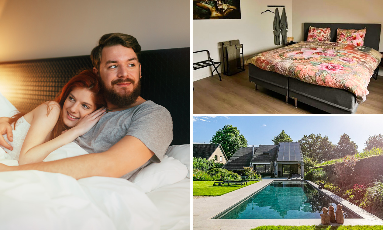 Übernachtung für 2 + Frühstück + private Sauna (3 Stunden) in Turnhout