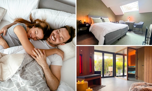 Übernachtung für 2 + Frühstück + Privat-Wellness (2 oder 3 Std.) + opt. Massage in Turnhout