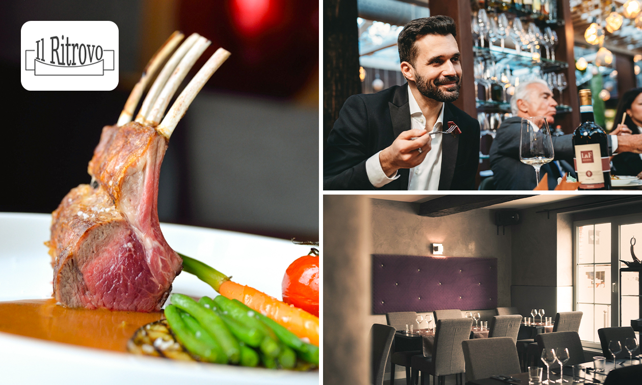 2- oder 3-Gänge-Menü à la carte im Il Ritrovo Lüttich