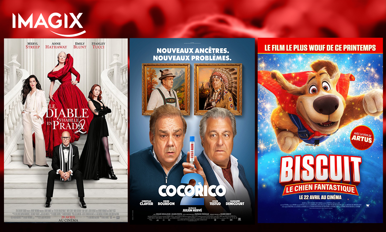 Ticket de cinéma pour Imagix