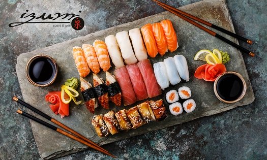 Sushi-Box (44, 48 oder 72 Stück) zum Abholen im IZUMI Venlo