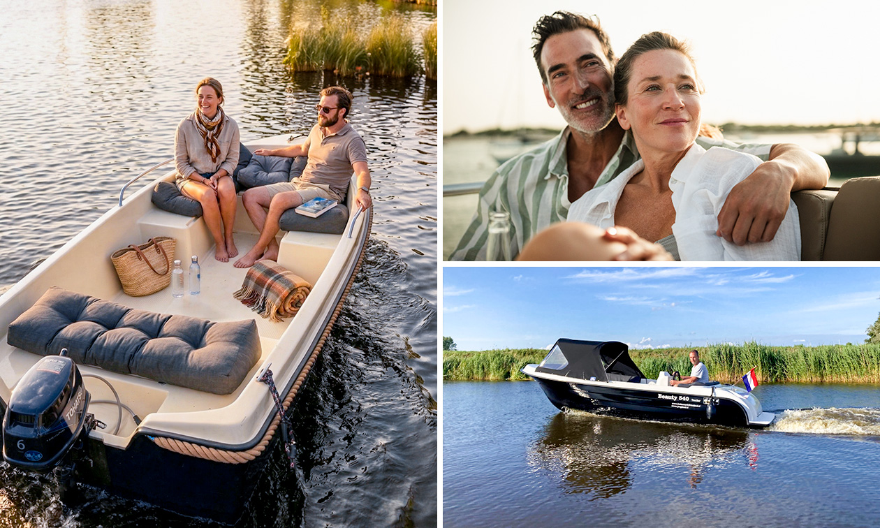 Dagtocht met een sloep (tot 5 personen)