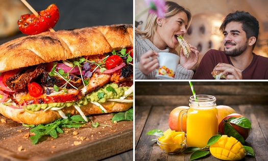 Luxe broodje naar keuze + smoothie in hartje Willemstad