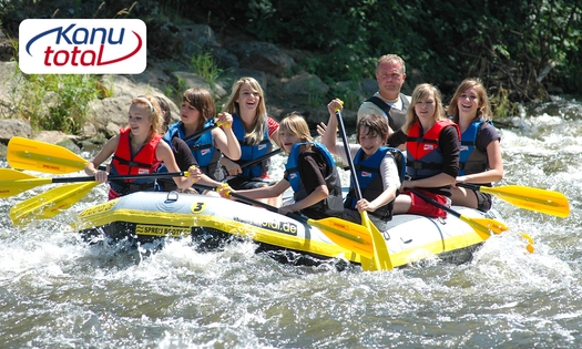 Rafting Tour über 12 Km für 1 oder 2 Personen