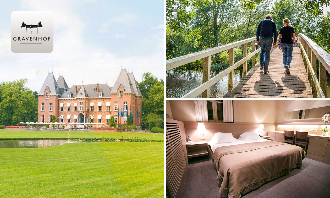 Übernachtung für 2 + Late-Check-out im Kasteel Gravenhof